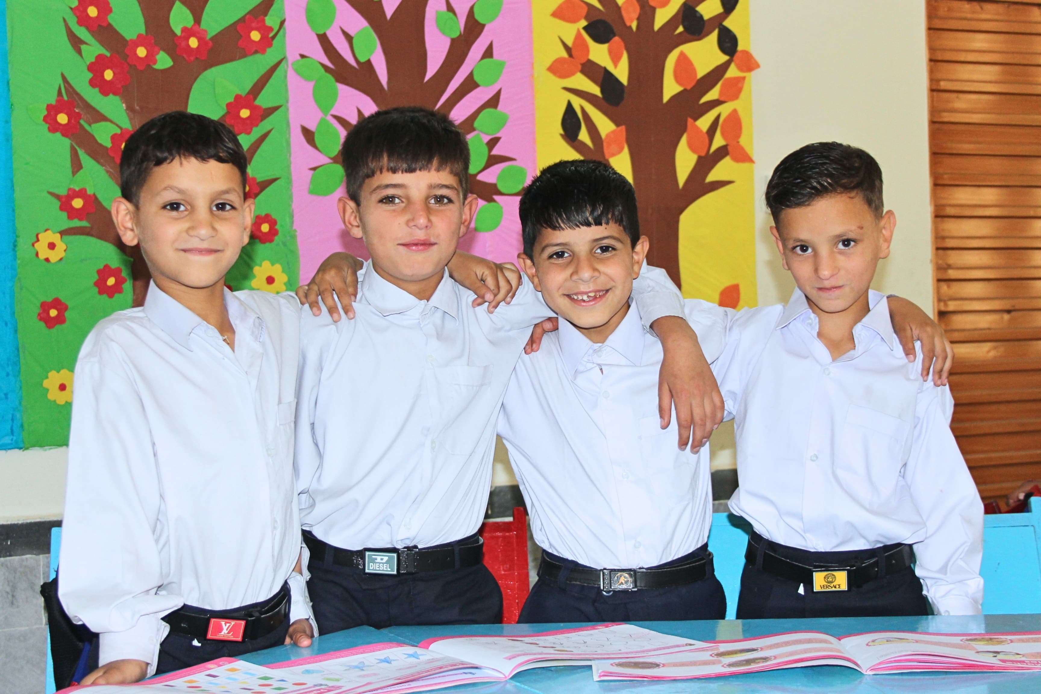 Second class group picture
